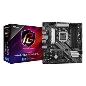 ASRock Z590M PHANTOM GAMING 4 Mainboard - Motherboard m-ATX Z590 LGA1200 2x M.2 - Bild 1 von 5