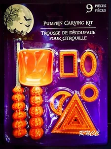 Halloween Dekoration - Greenbrier Kürbis Schnitzset (9 Stück Set) - Bild 1 von 1