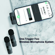 BY-V2 -Trigger-Two 2.4G  Microphone System Clip-on  P5E5