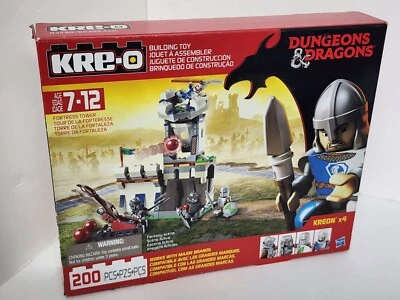 Kreo Dungeons Dragons 建筑玩具积木堡垒塔 Kreon 礼物 — 第 1/4 张图片