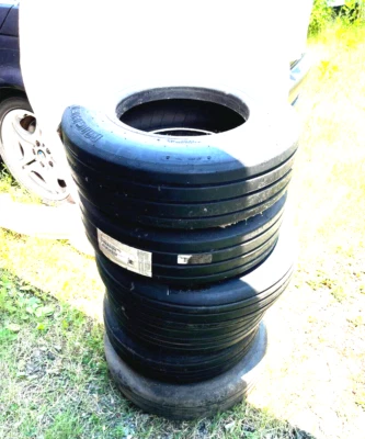 8 Michelin Air Aircraft Tires 22X6.6-10 24X7.25-12 24X7.7 23X7.0-12 - Image 1 of 4