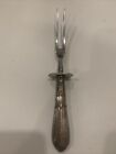 Troubadour by Frank Whiting Sterling Silver Steak Carving Fork Only Monogrammed