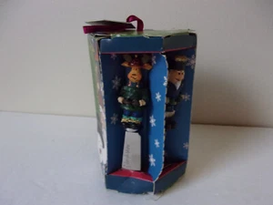 NIB  MSC International 4 Piece Christmas Spreaders by Joie de Vivre - Picture 1 of 7