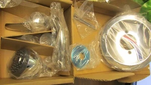 NEW, OPEN BOX, PROFLO SINGLE HANDLE SHOWER KIT, PF610SCP,..UU-42 - Picture 1 of 3