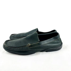 Mocasín Rockport Azul Marino Plano Sin Cordones Informal Cómodo Conducir Talla 9 - Imagen 1 de 9