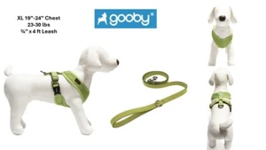 Gooby XL Dog Puppy Harness & Leash Freedom ll  19"-24" Chest Choke Free Walking - Picture 1 of 6