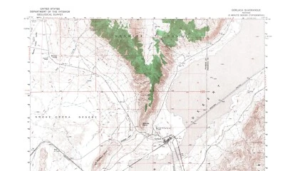 Gerlach Quadrangle, Nevada 1964 Topo Map USGS 15 Minute Topographic - Image 1 of 2