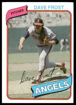 1980 Topps #423 Dave Frost California Angels - Image 1 of 2