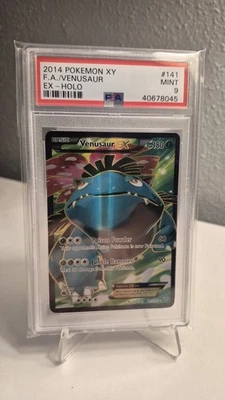 Pokemon 2014 XY Venusaur EX Full Art 141 PSA 9 Mint - Image 1 of 2
