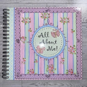 All About Me Deluxe Tween Scrapbook With Stickers 48 Pages New - Picture 1 of 12