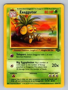 Exeggutor 35/64 Uncommon Jungle LP - NM Pokemon TCG - Picture 1 of 2