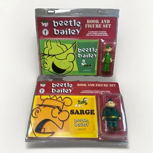 Dark Horse Comics BEETLE BAILEY & SARGE Buch & Figur Set 2-teilig Vintage 2000 NEU - Bild 1 von 17