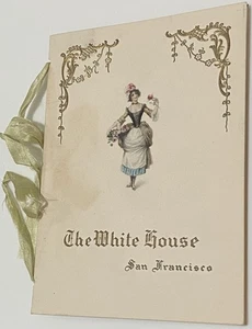 1917 San Francisco, Calif. WHITE HOUSE Department Store FANCY POCKET CALENDAR - Picture 1 of 6