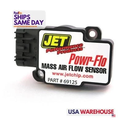Jet 69125, One Black Powr-Flo Mass Air Sensor Gm High Performance & Racing Parts - Image 1 of 4
