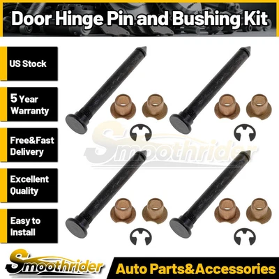 Dorman - HELP 4pcs Front Door Hinge Pin and Bushing Kit For Nissan D21 1987-1994 - Image 1 of 2
