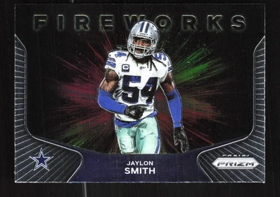2020 Panini Prizm Fireworks Jaylon Smith Dallas Cowboys #25 *A* - Image 1 of 2