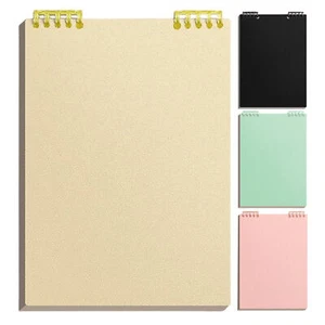 120page Flip-leaf Detachable Notebook Multifunctional A5 Size Top Binder Notepad - Picture 1 of 16