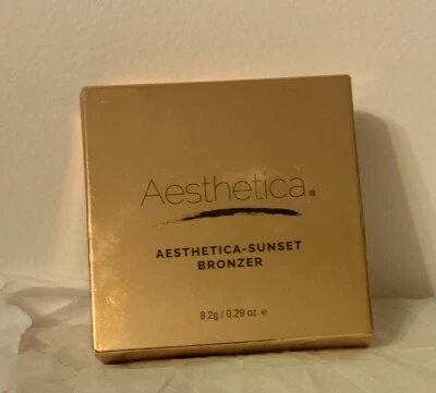 Aesthetica Authentic Sunset Bronzer-Gives You A Beach Glow - New In Box - .29 oz - Image 1 of 4