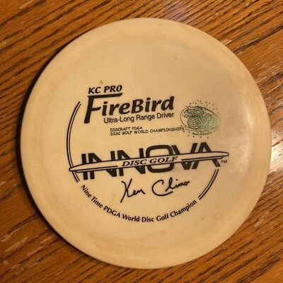 Innova KC Pro Firebird 9x PDGA World Champions discs Pfn White 171g - Image 1 of 4
