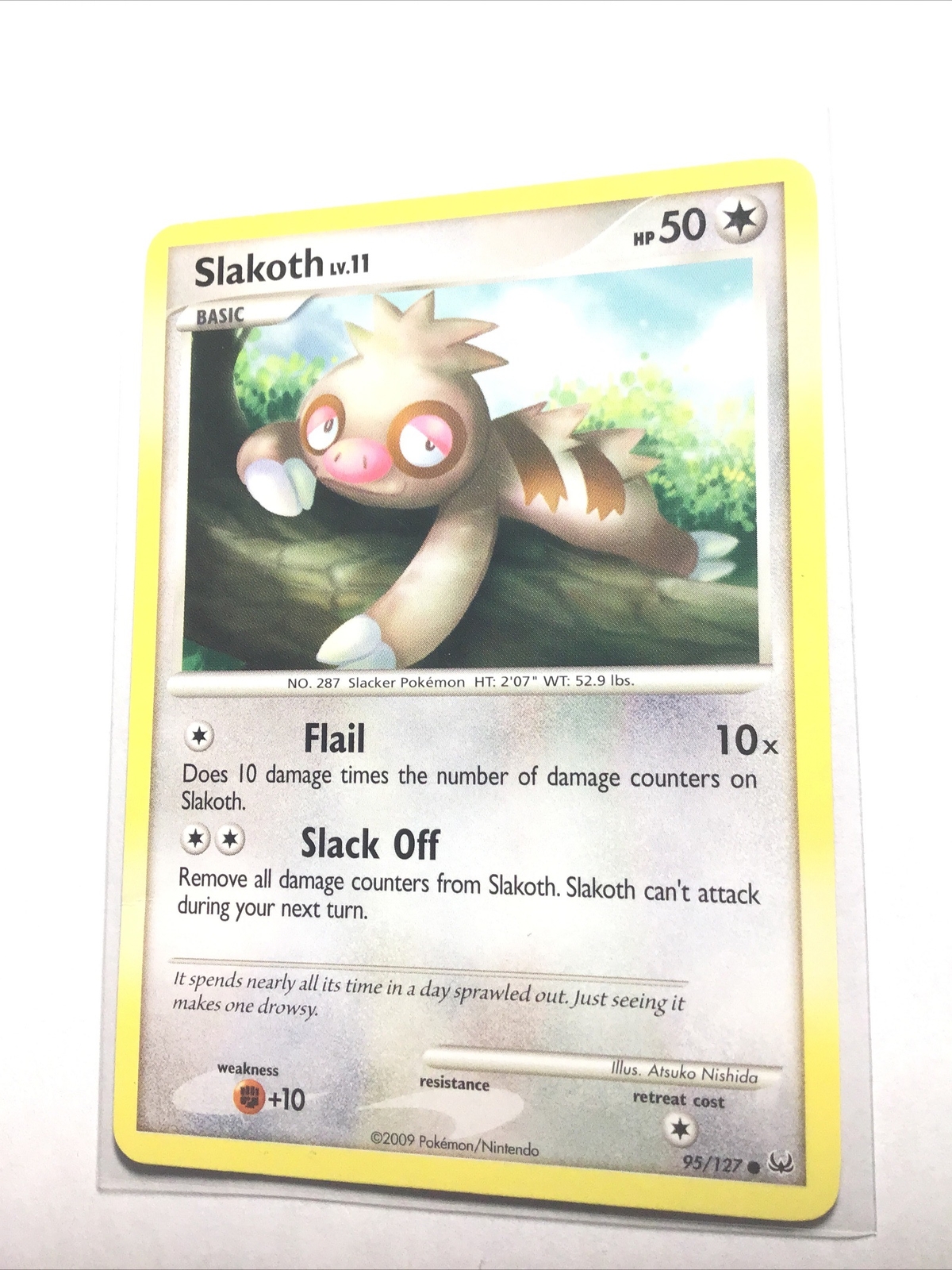 SLAKOTH - 95/127 - Platinum - Pokemon Card - PL