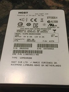 IBM 200GB 6G SAS SSD 2.5 HUSML4020ASS600 31P1611 31P1519 HGST HITACHI - Picture 1 of 4