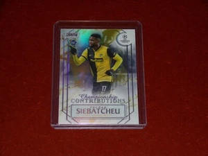 2021-22 Stadium Club Chrome UEFA Championship Contributions RC Jordan Siebatcheu - Picture 1 of 1