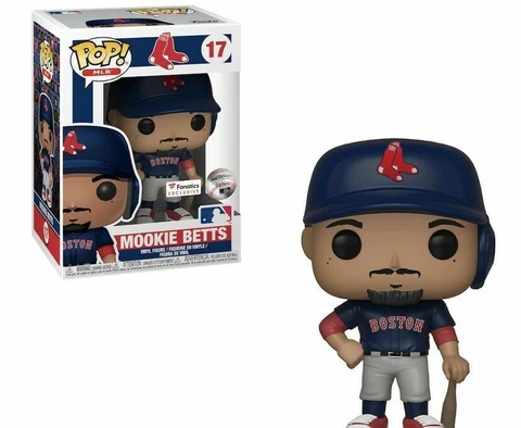 MOOKIE BETTS Funko Pop! #17 BOSTON RED SOX Fanatics Exclusive Cover