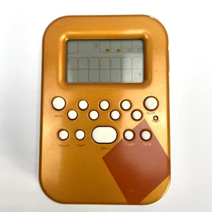 Radica Lighted Screen Solitaire Electronic Handheld Game Yellow White 2008 Teste - Photo 1/12