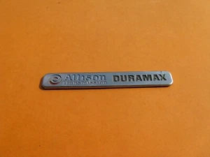 CHEVY SILVERADO GMC SIERRA DURAMAX ALLISON TRANSMISSION EMBLEM LOGO BADGE A41527 - Picture 1 of 4