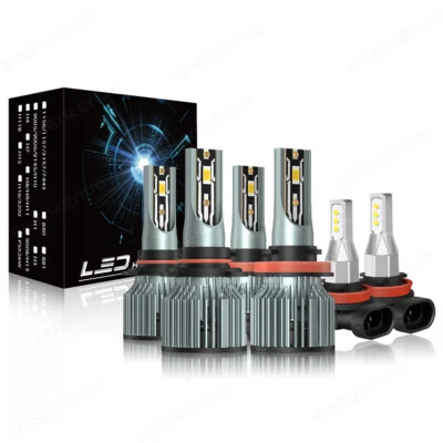 Combo de lâmpadas de farol de LED + faróis de neblina 6X para Mitsubishi Montero Sport 2005-2015 - Imagem 1 de 4