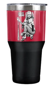 Suicide Squad Harley Quinn Kneel Tumbler 30oz Vacuum Insulated & Double Wall - Picture 1 of 6
