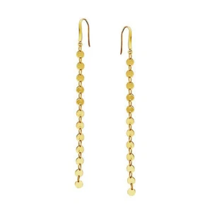 Lana Elite Disc Chain Earring - Picture 1 of 1