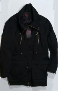 Yoki Woman's Jacket Outerwear Collection Black 2XL Zip Up With Snaps 4 Pocket - Picture 1 of 5