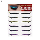 6pairs Fake Eyeliner Sticker Easy to Stick Comfortable Ladies Girls Eyeliner
