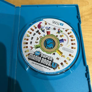 JAPANESE Nintendo Wii U - NTSC-J - New Super Mario Bros U - Disc Only - Picture 1 of 2