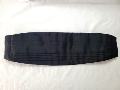 After Six Men's One Size Black Cummerbund Formal Wear Wedding - Image 1 of 4