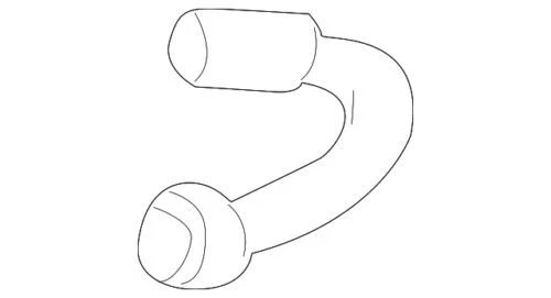 Genuine Ford Brake Hydraulic Hose XL3Z-2078-DA - Image 1 of 2