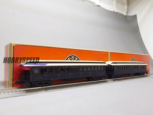 LIONEL WABASH WOOD OBSERVATION COACH 2 PACK O GAUGE  #OLIVETTE #410 2227510 NEW - Picture 1 of 15