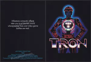 TRON - Promoción original 1982 Trade Studio / Póster / Anuncio_ Promoción Walt Disney - Imagen 1 de 3