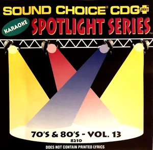 SOUND CHOICE SPOTLIGHT - 70'S & 80'S - SC8210 - VOL 13 - KINKS, PAT BENATAR + - Picture 1 of 3