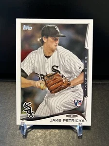 2014 Topps Jake Petricka Medias Blancas de Chicago #612 - Imagen 1 de 2