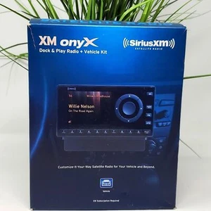 Radio Satelital Sirius XM XM Onyx XDNX1V1 XM Radio + Kit Vehículo Nuevo Caja Abierta - Imagen 1 de 12