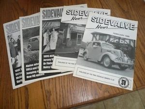1985 Seitenventil Nachrichten - Zeitschrift für Ford SideValve Besitzerclub - Fünf Ausgaben - Bild 1 von 1