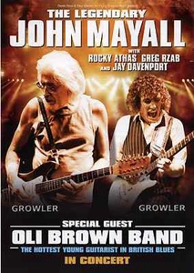 JOHN MAYALL - 2011 TOUR FLYER - GENUINE RARE LIVE CONCERT BLUES BAND MUSIC PROMO - Picture 1 of 1