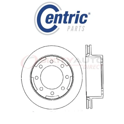 Centric C-TEK Disc Brake Rotor for 2003-2006 Chevrolet Avalanche 2500 8.1L bi - Imagem 1 de 4