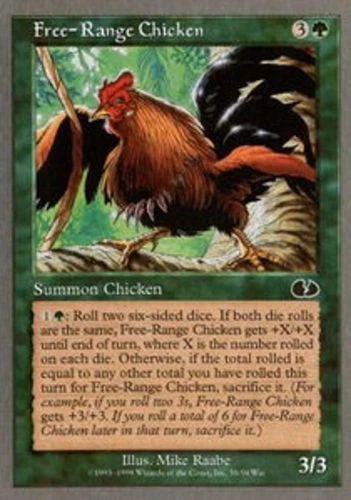 Free-Range Chicken - Unglued # MTG Magic The Gathering - Image 1 of 1