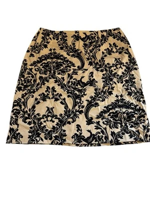 Talbots | Mujer 10| Falda Hasta la Rodilla Estampado Paisley Línea A Silueta Foto 1 de 4