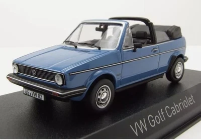 NOREV,VOLKSWAGEN Golf Cabriolet 1981 Monaco Blue, 1/43, NOREV840069 - Image 1 of 4
