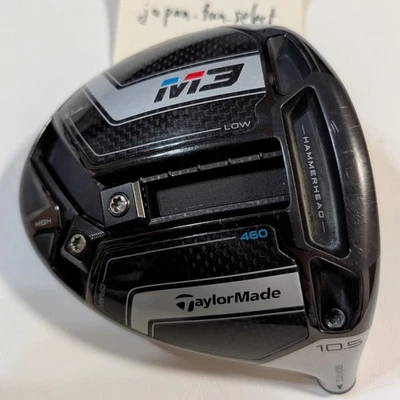 TaylorMade M3 460 10.5 Driver Head Only Right-Handed 2018 Golf Used Mens - Image 1 of 4