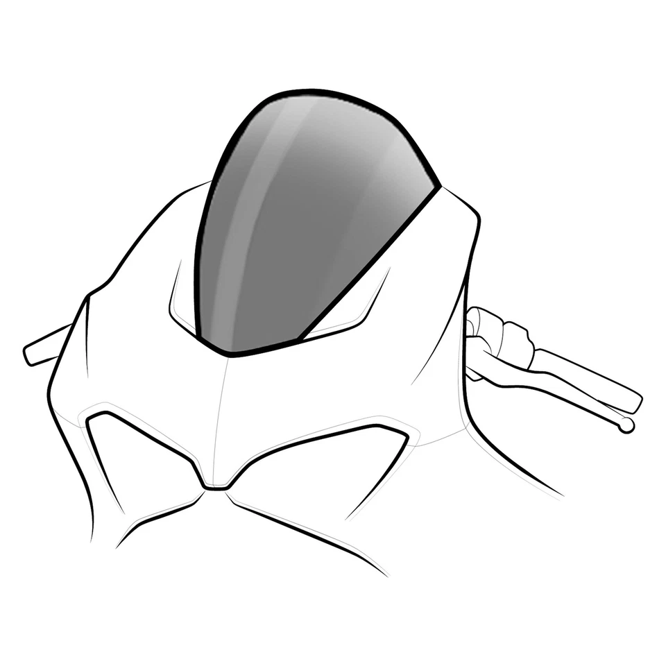 For Yamaha FZ1 2006-2009 Puig Standard Screen Foto 1 de 1